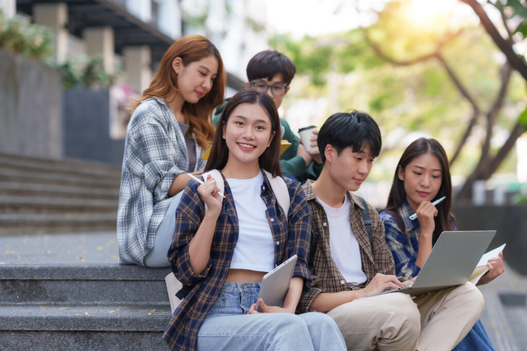 Asian teens are excited for their future thanks to H2 math tuition
